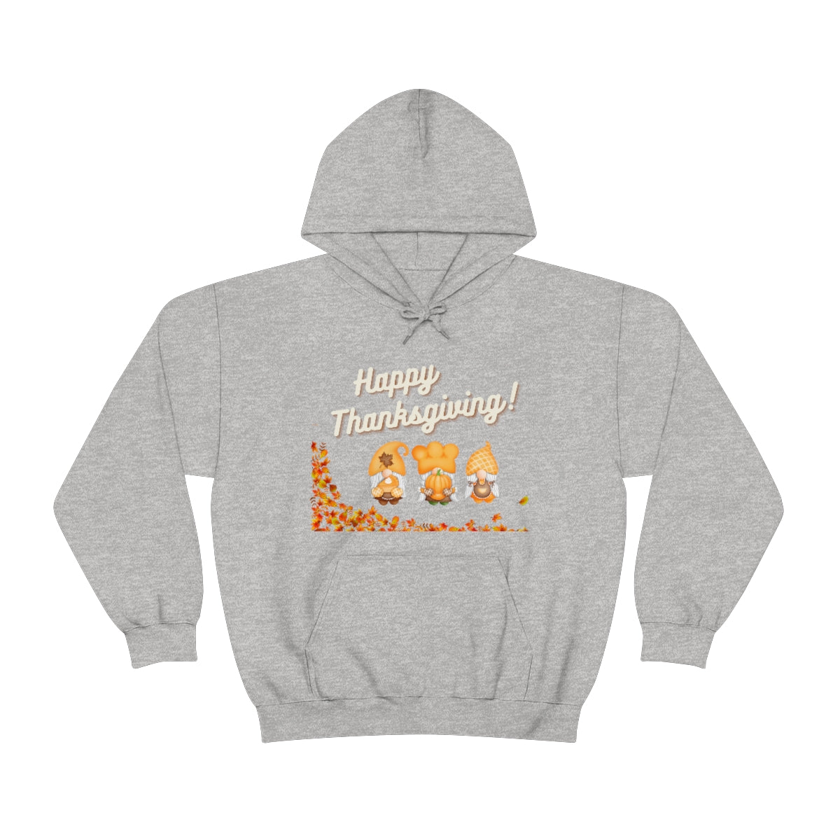 Happy Thanksgiving Gnome Unisex Heavy Blend™ Hooded Sweatshirt