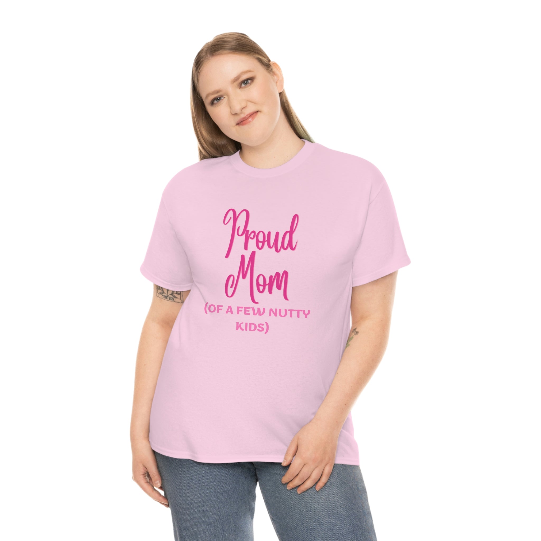 Proud Mom Unisex Heavy Cotton Tee