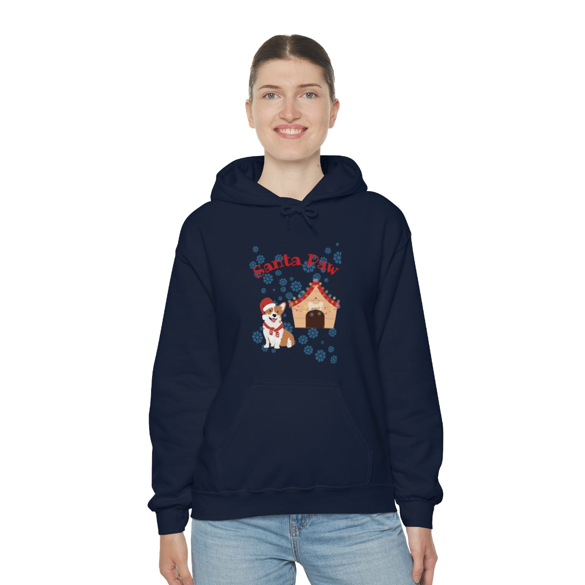 Santa Paw Unisex Heavy Blend™ Hooded Sweatshirt