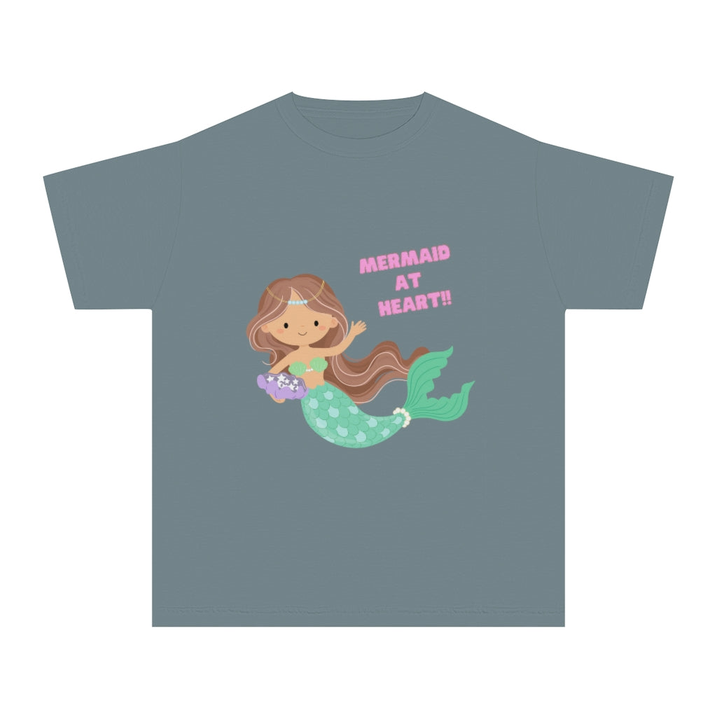 Mermaid at Heart Youth Midweight Tee