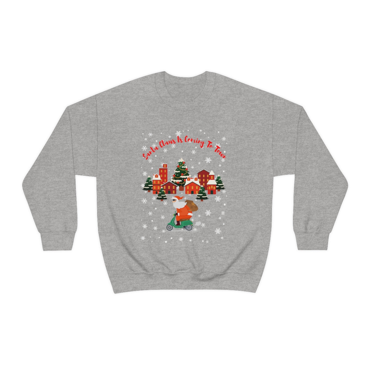 Santa Claus Is Coming To Town Unisex Heavy Blend™ Crewneck Sweatshirt