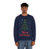 Merry Christmas Tree Unisex Heavy Blend™ Crewneck Sweatshirt