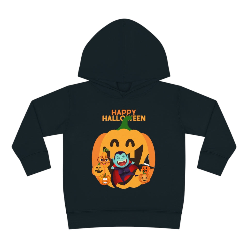 Count Vlad Happy Thanksgiving Toddler Pullover Fleece Hoodie