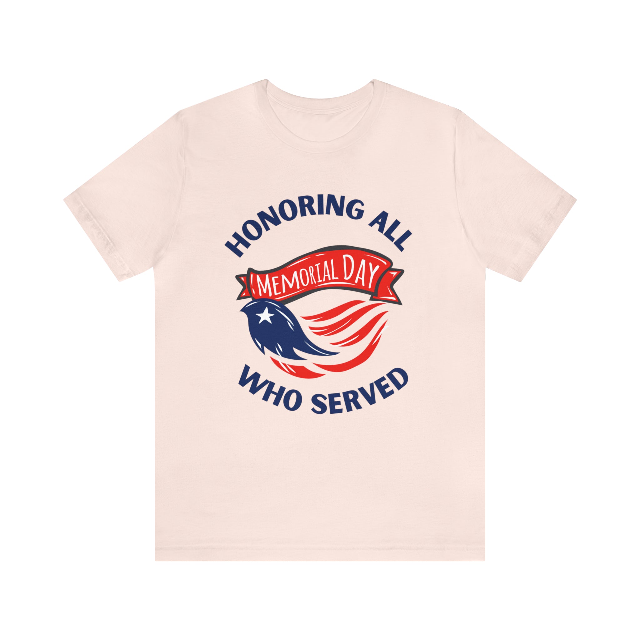 Memorial Day Honoring All Who Served Unisex Jersey Short Sleeve Tee