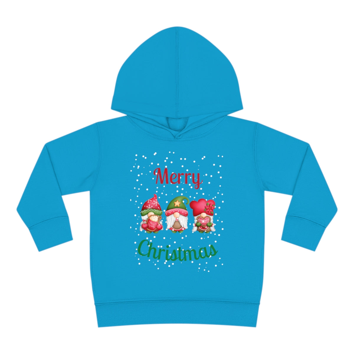 Three Gnomes Merry Christmas Toddler Pullover Fleece Hoodie