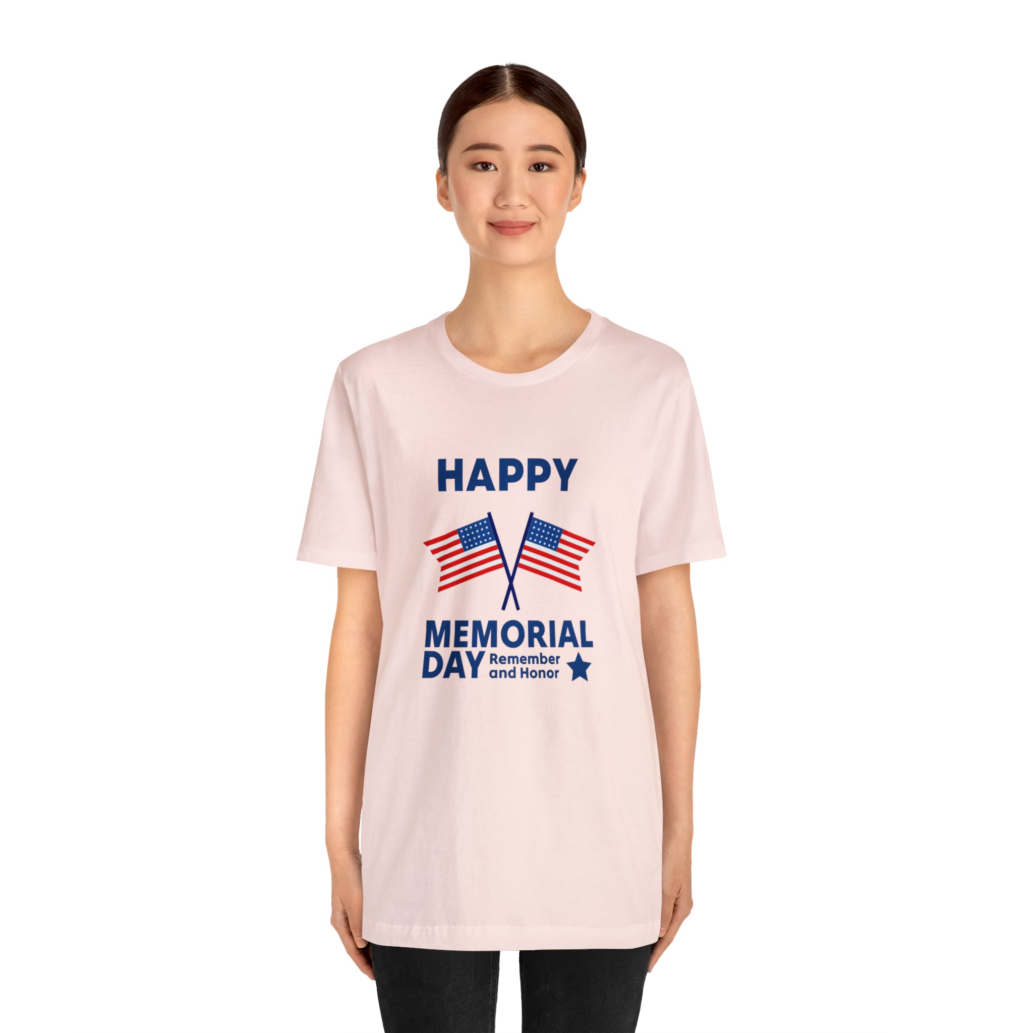 Happy Memorial Day Unisex Jersey Short Sleeve Tee