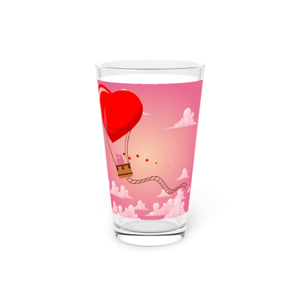 Happy Valentine's Day Pint Glass, 16oz