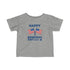 Happy Memorial Day Infant Fine Jersey Tee