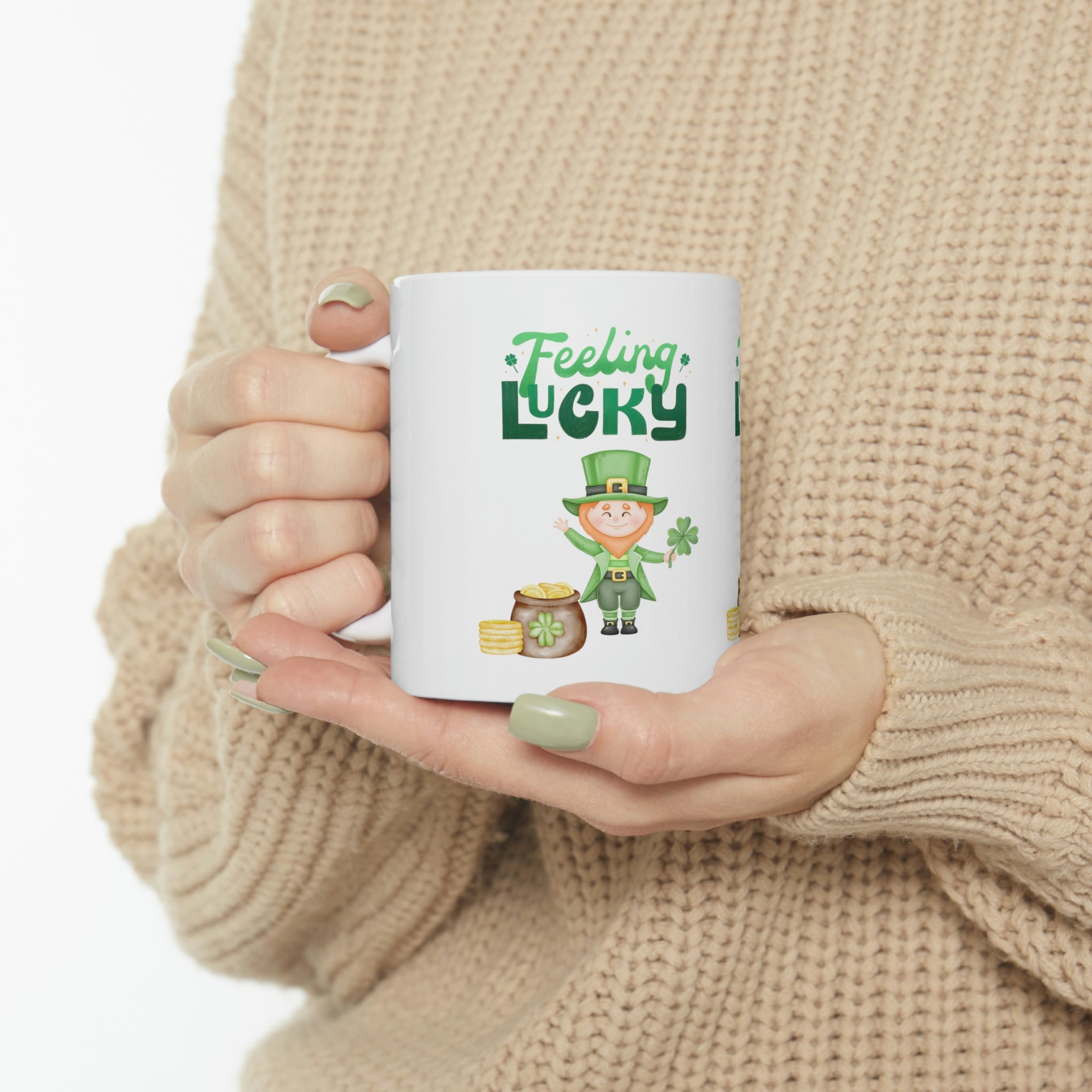 Feeling Lucky Ceramic Mug 11oz