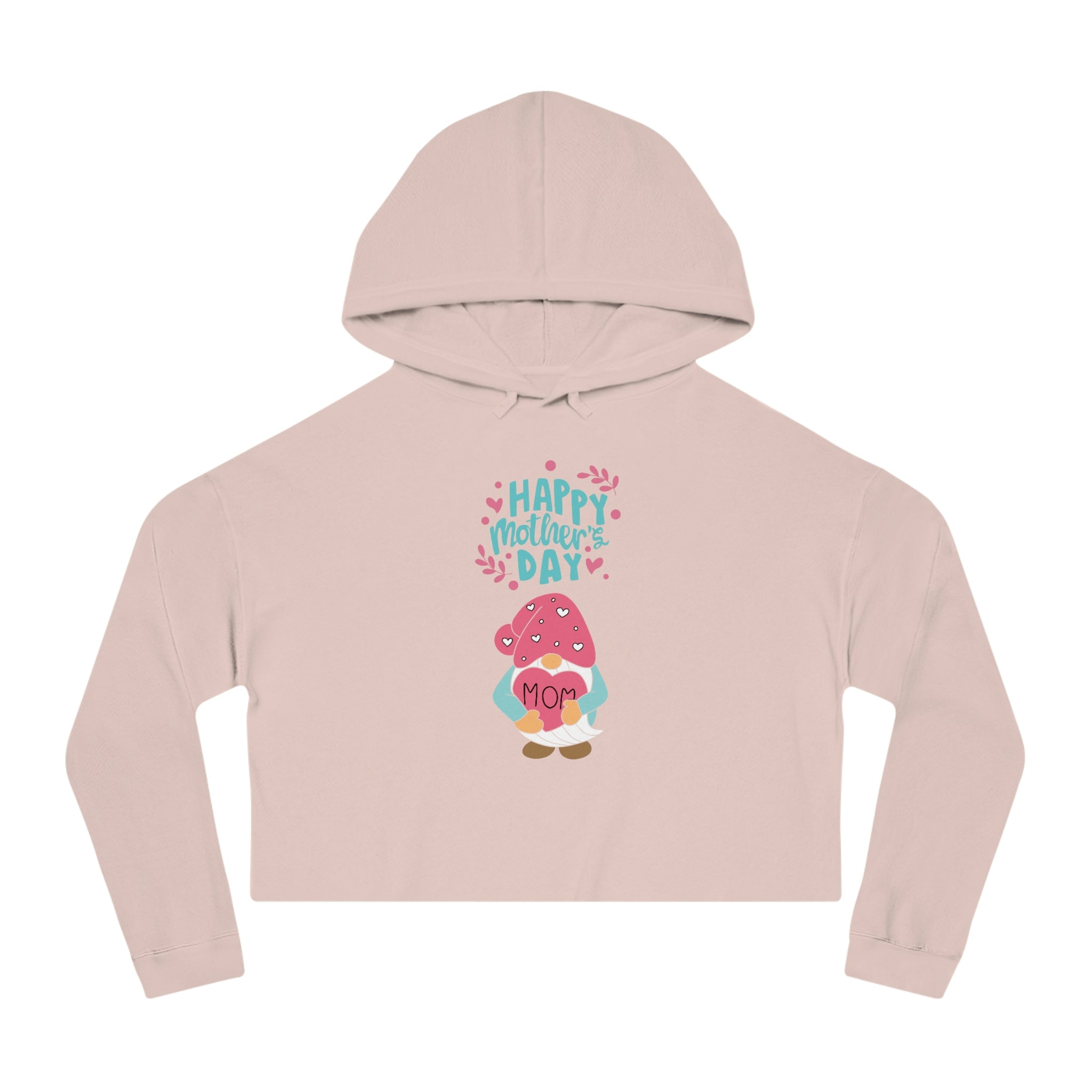 Happy Mother's Day Women’s Cropped Hooded Sweatshirt