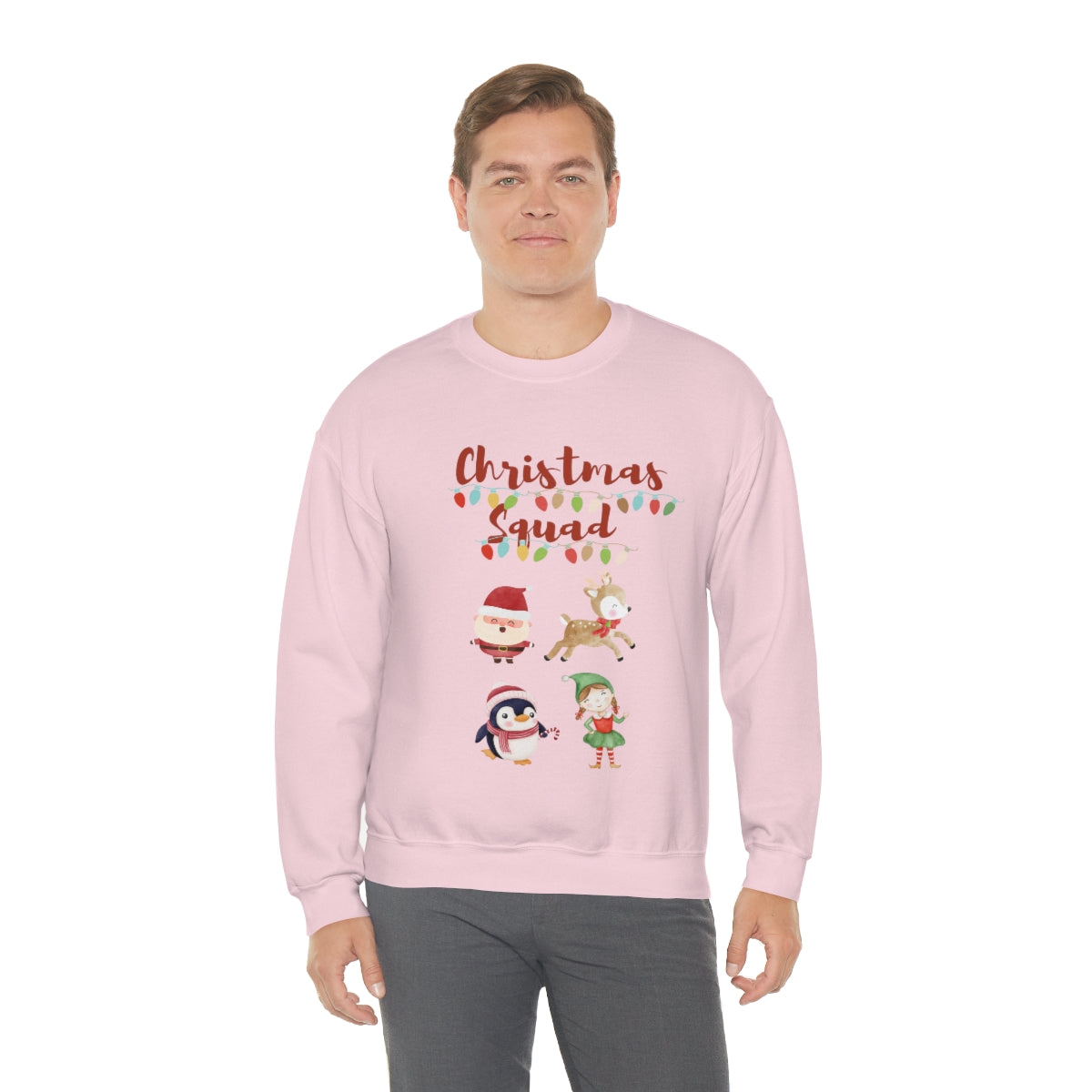 Christmas Squad Unisex Heavy Blend™ Crewneck Sweatshirt