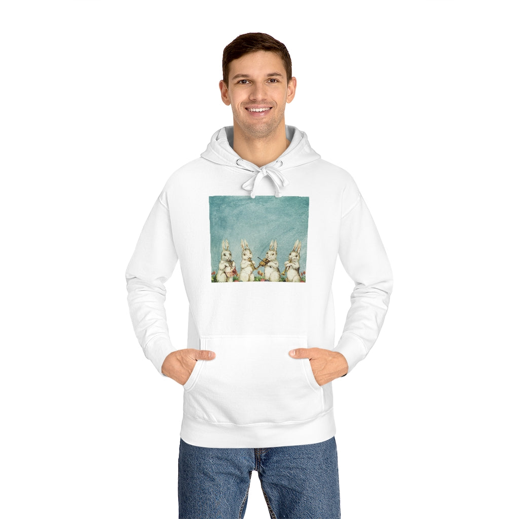 Happy Easter Unisex Fleece Hoodie