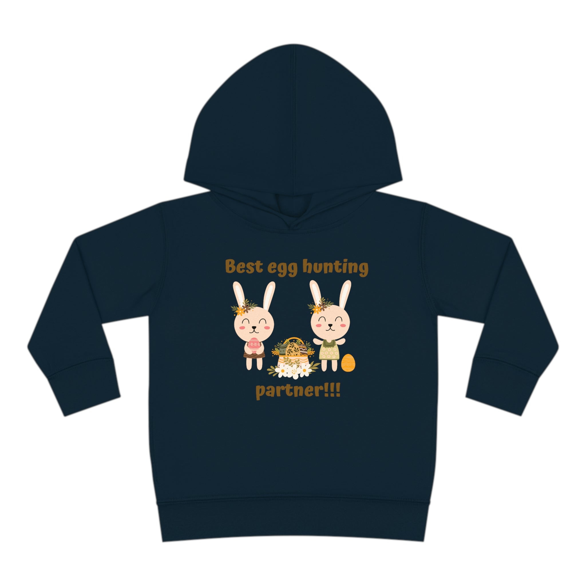 Egg Easter Partner Toddler Pullover Fleece Hoodie