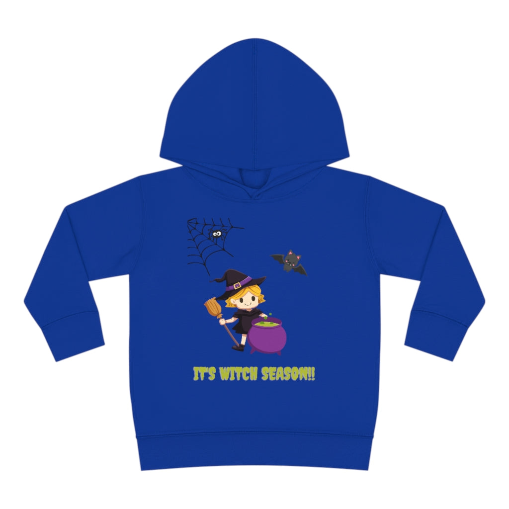 It's Witch Season Toddler Pullover Fleece Hoodie