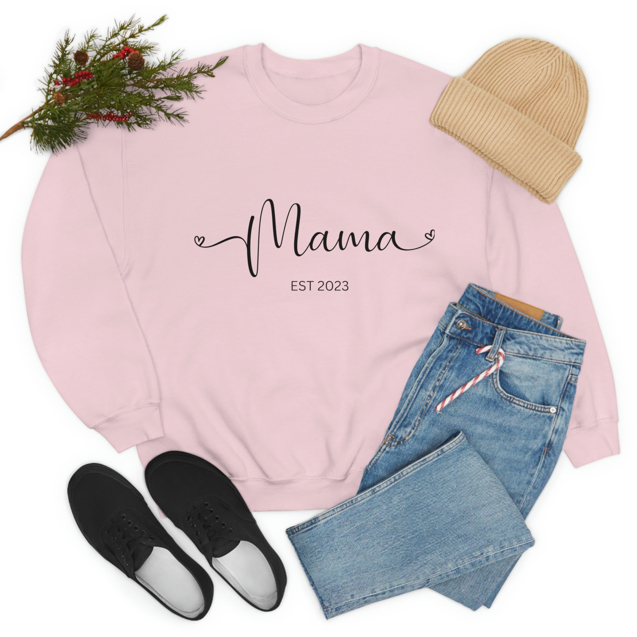 Happy Mama Day Unisex Heavy Blend™ Crewneck Sweatshirt