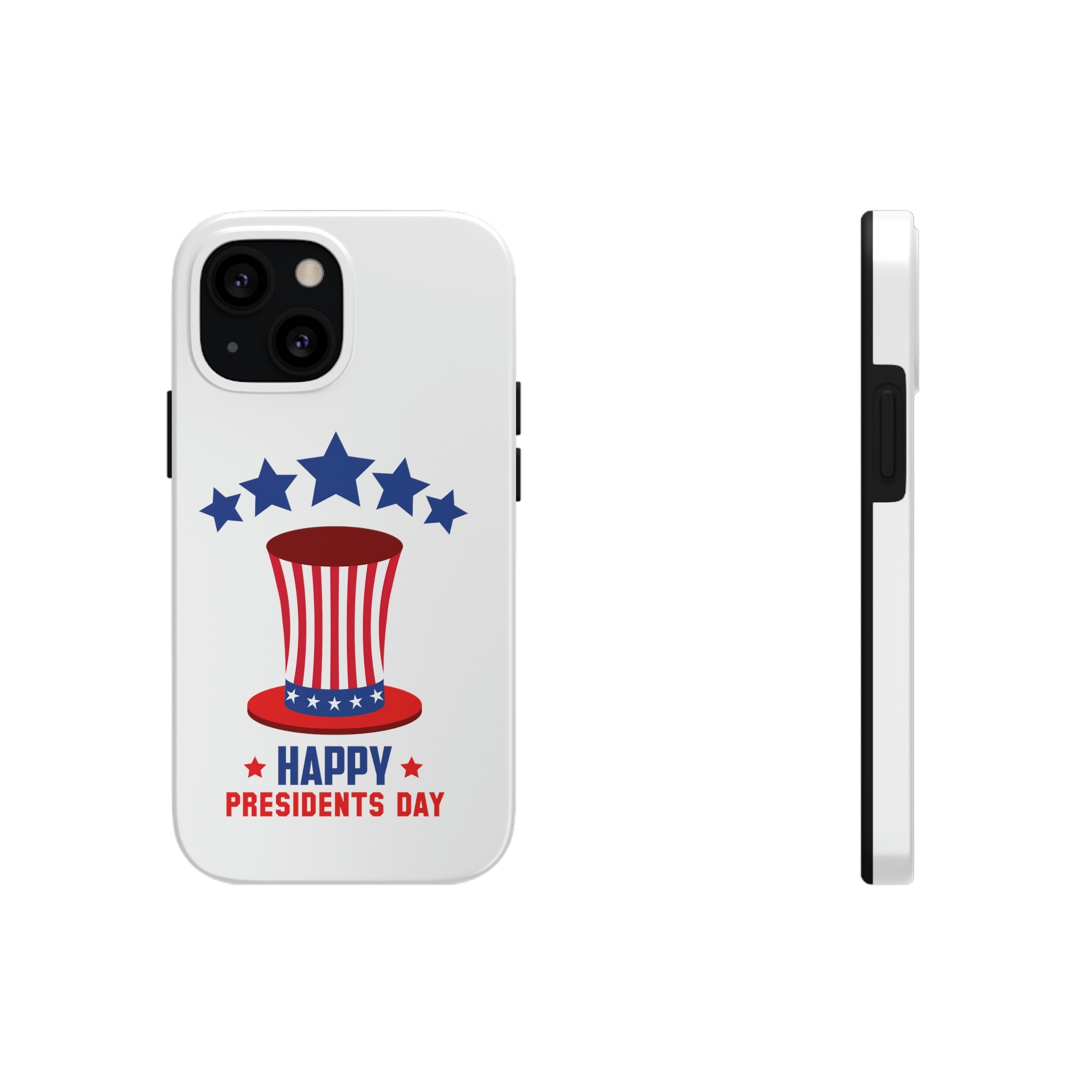 Happy President's Day Hat Tough Phone Cases, Case-Mate