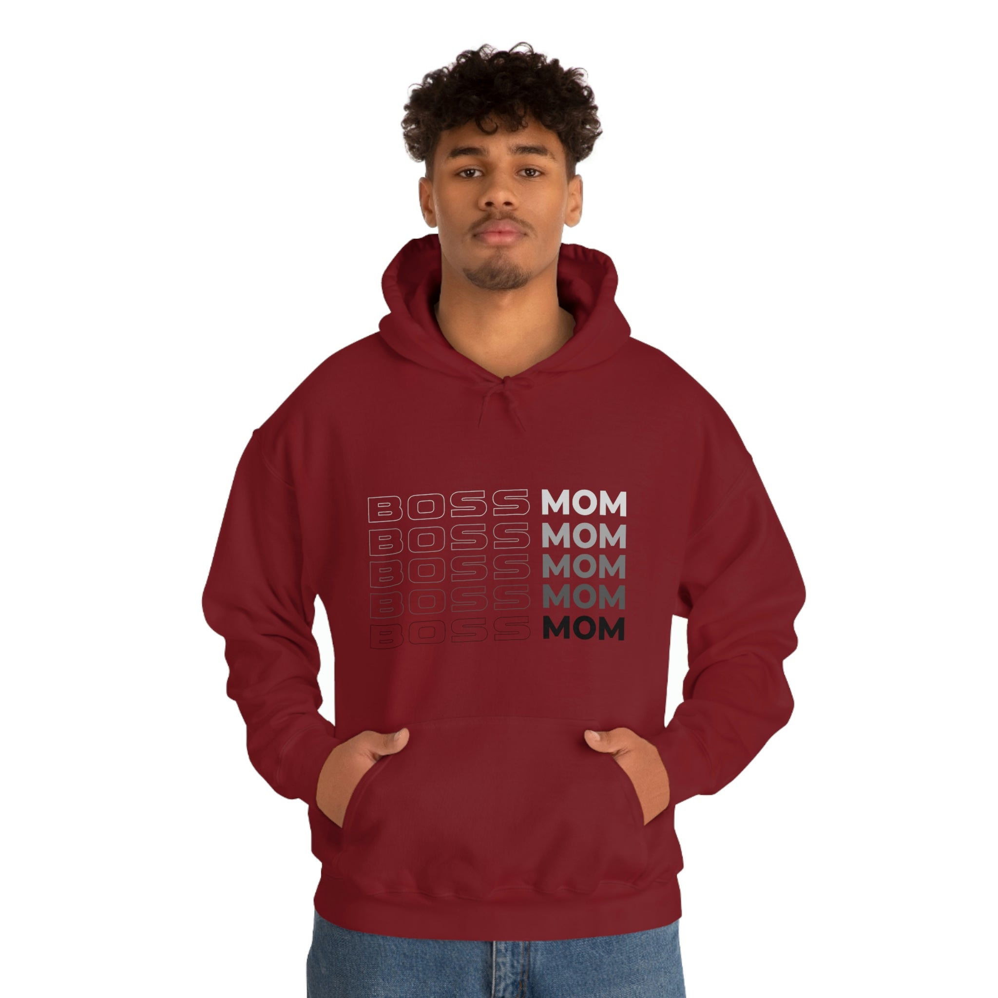 Boss Mom Unisex Heavy Blend™ Hooded Sweatshirt