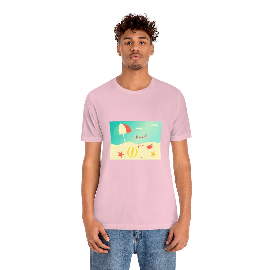 Beach Fun Unisex Jersey Short Sleeve Tee