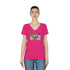 Computer Person Women's Evoker V-Neck T-Shirt