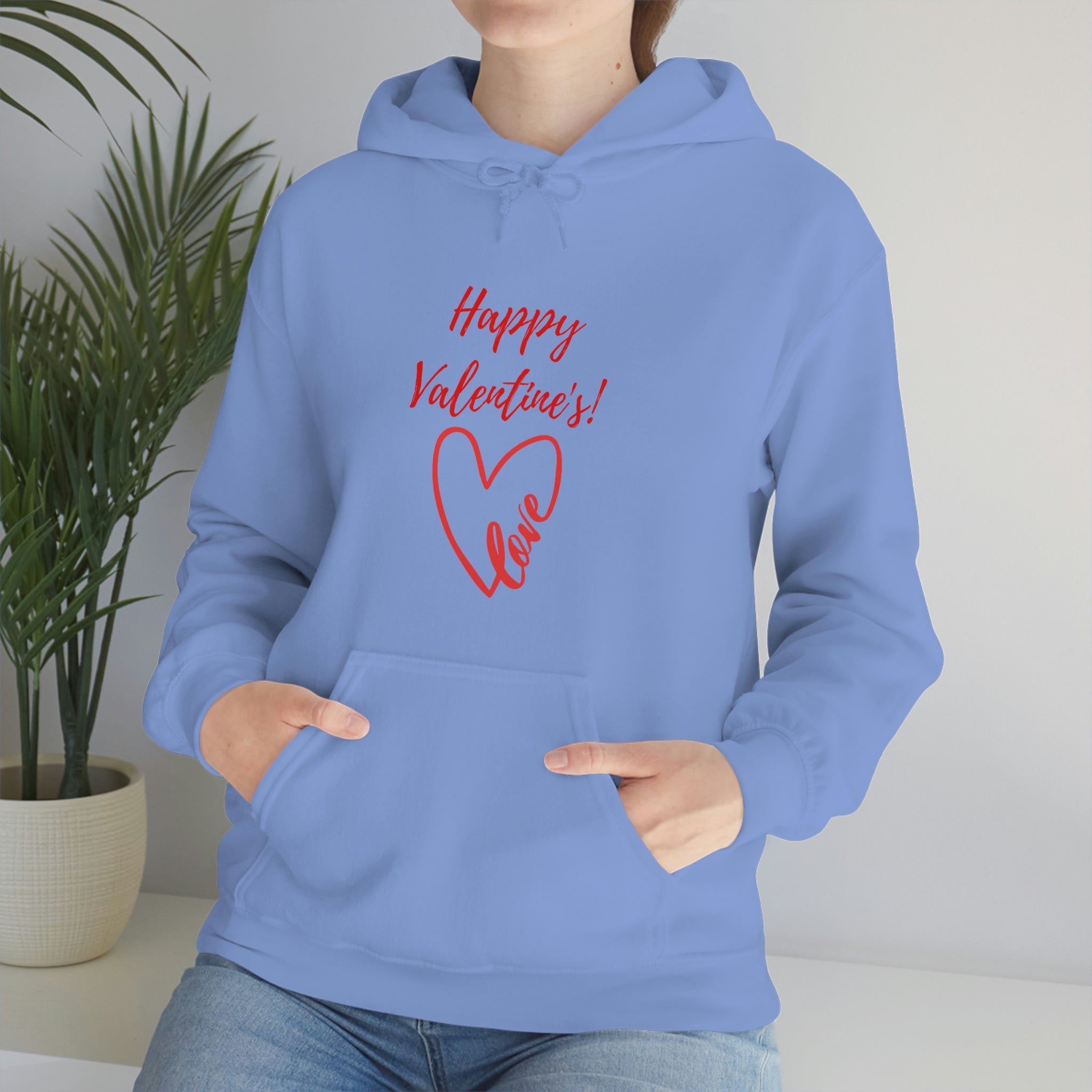 Happy Valentine's Love! Unisex Heavy Blend™ Hooded Sweatshirt