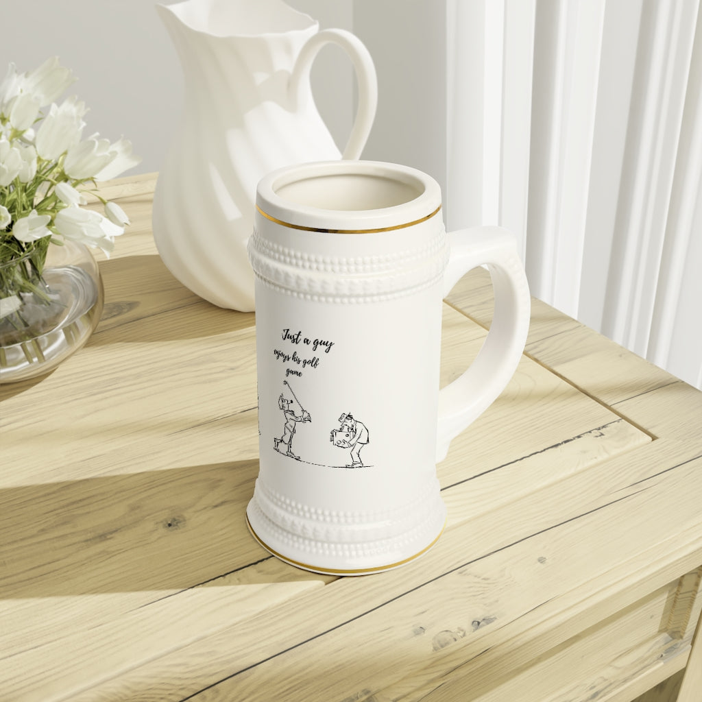 Golfer Stein Mug