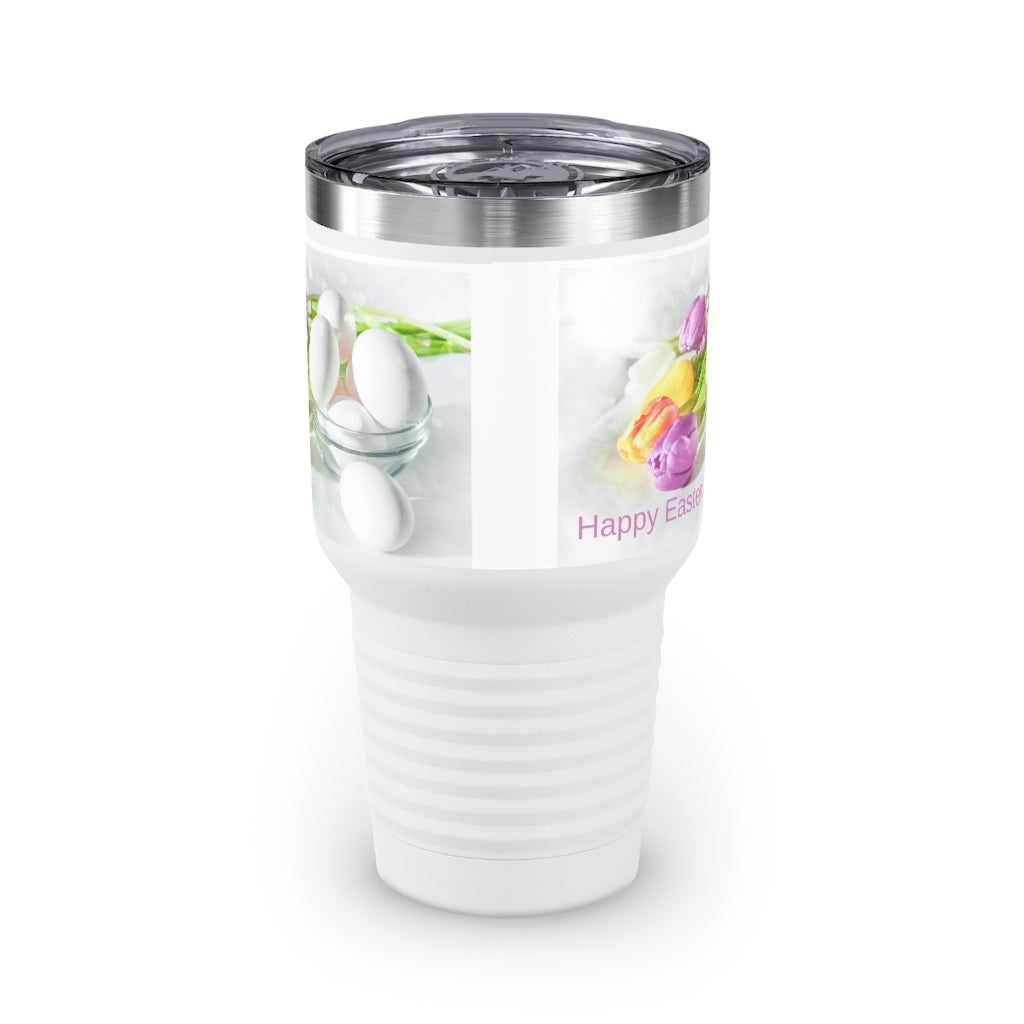 Happy Easter Ringneck Tumbler, 30oz