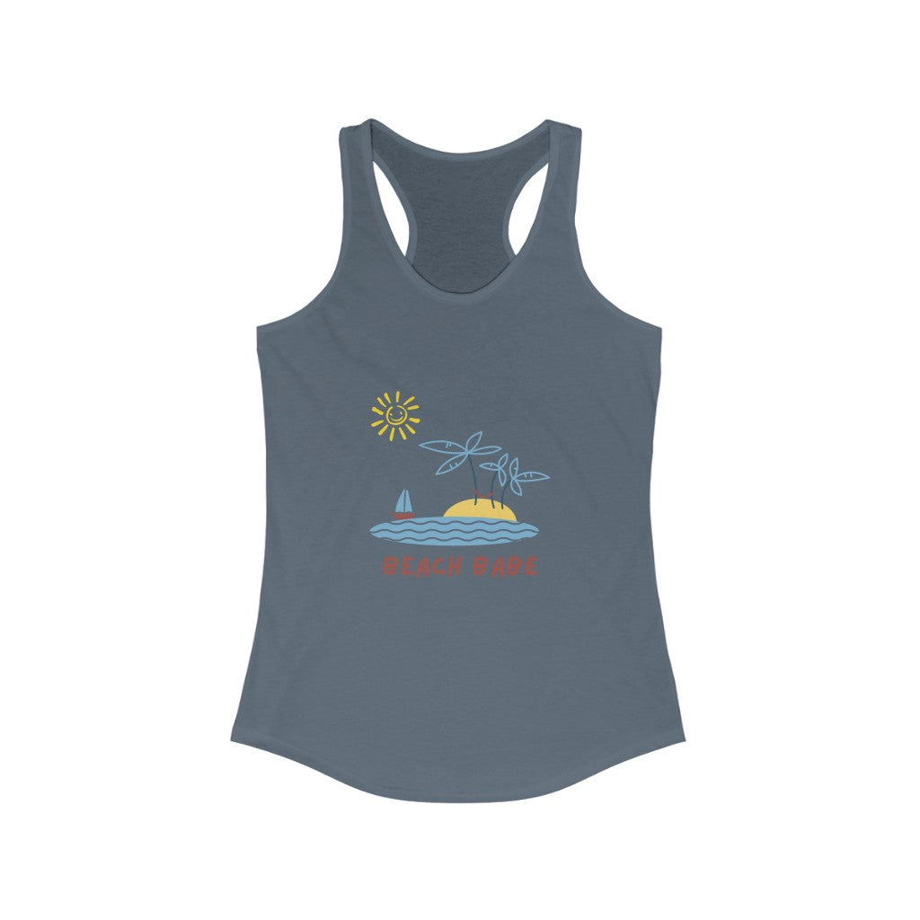Beach Babe Women's Ideal Racerback Tank