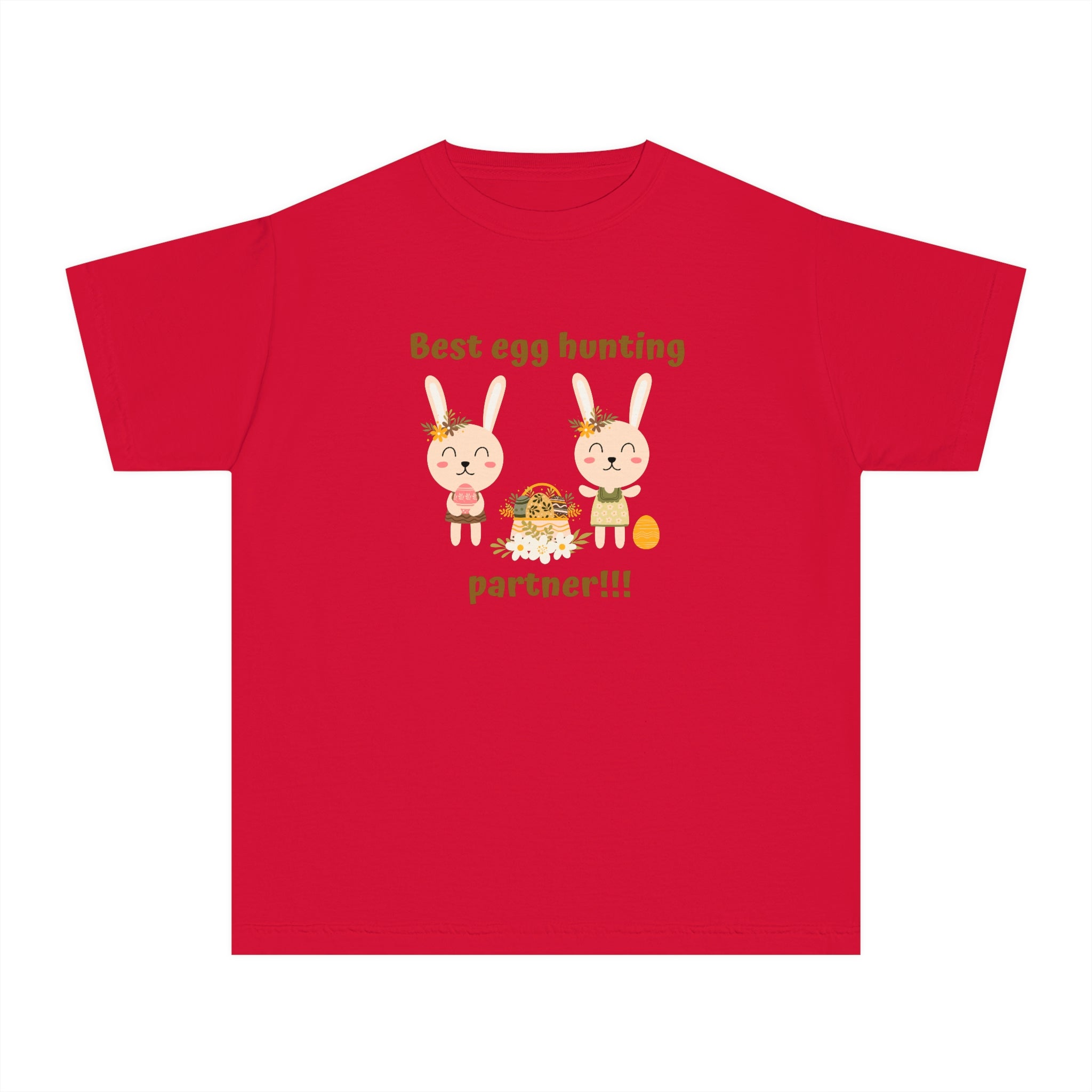 Egg Easter Partner Youth Midweight Tee