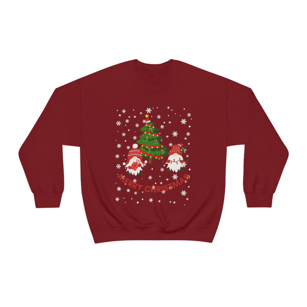 Merry & Bright Holidays Christmas Unisex Heavy Blend™ Crewneck Sweatshirt