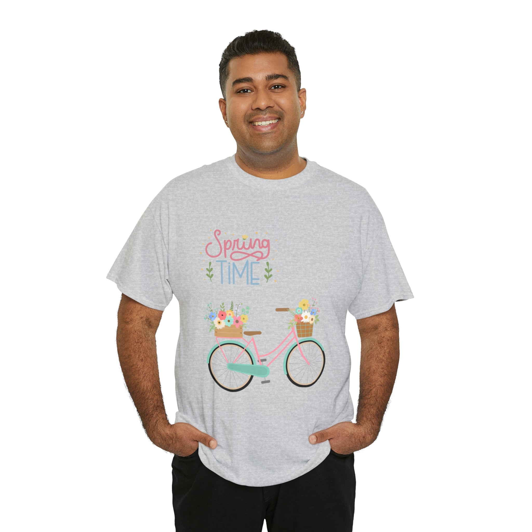 Spring Time Unisex Heavy Cotton Tee