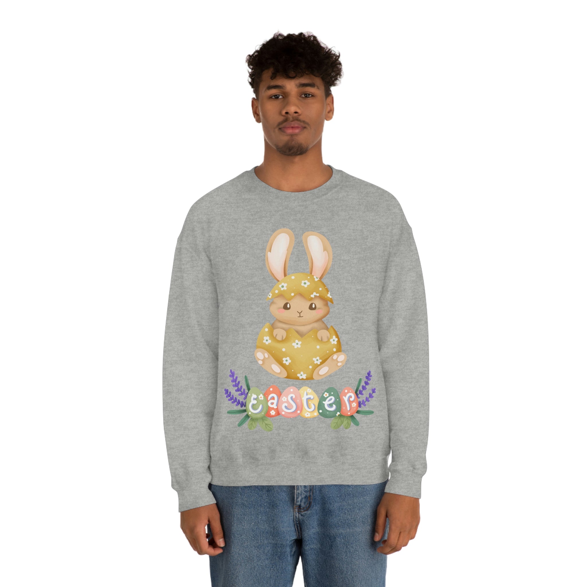 Easter Hunt Is On Unisex Heavy Blend™ Crewneck Sweatshirt