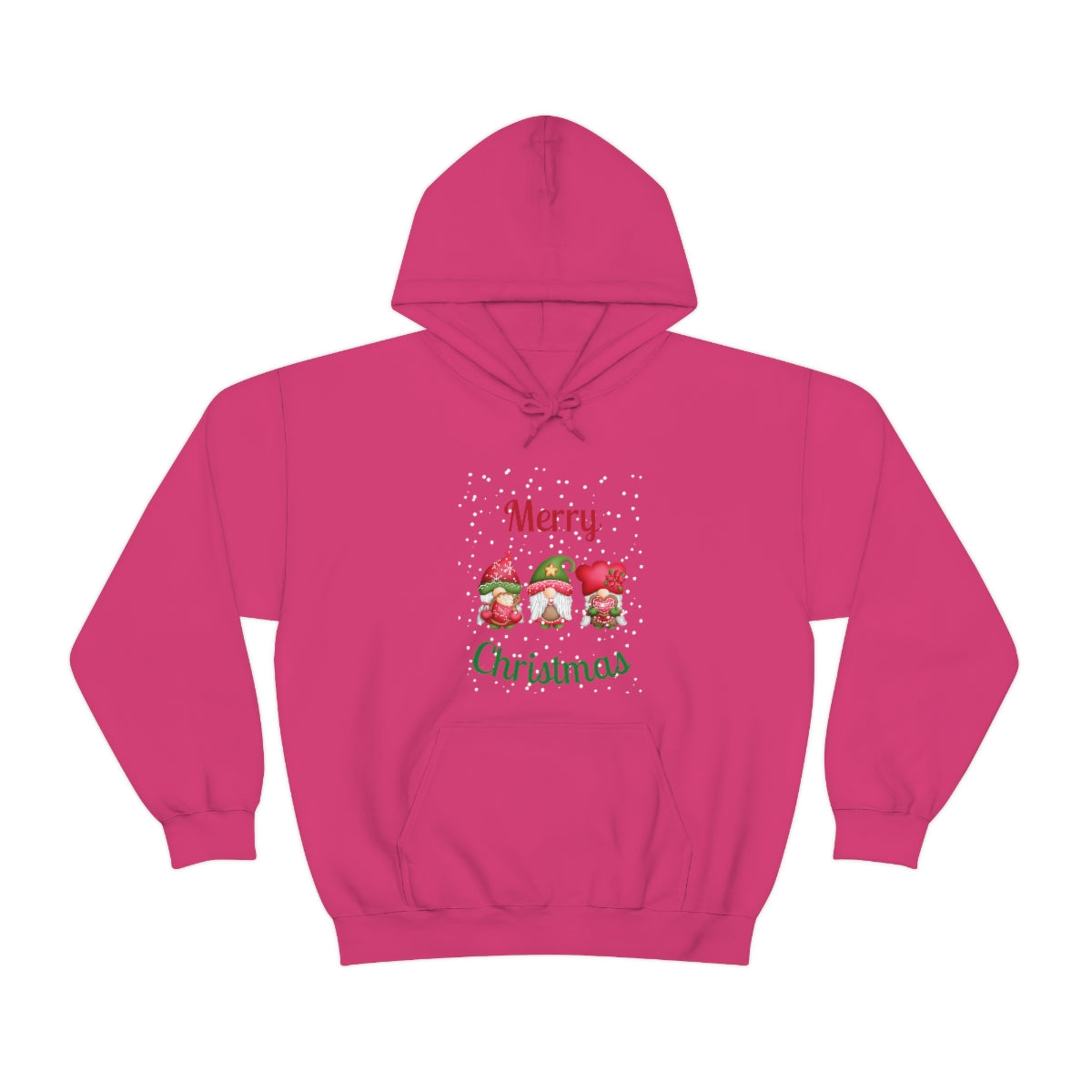 Three Gnomes Merry Christmas Unisex Heavy Blend™ Hooded Sweatshirt
