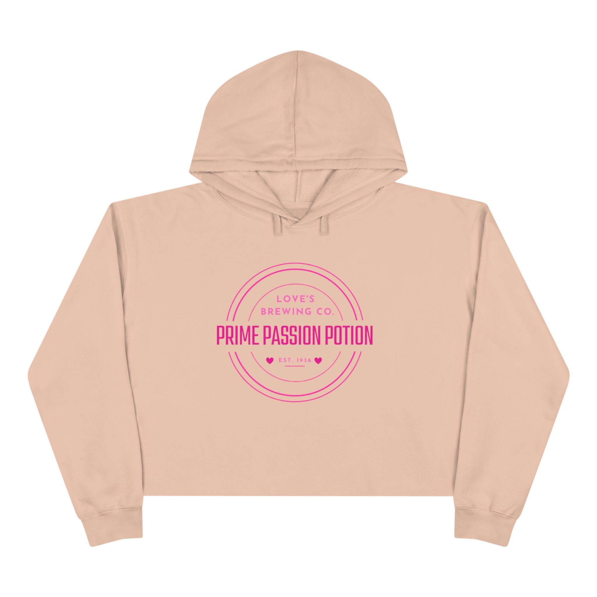 Love's Brewing Co Crop Hoodie