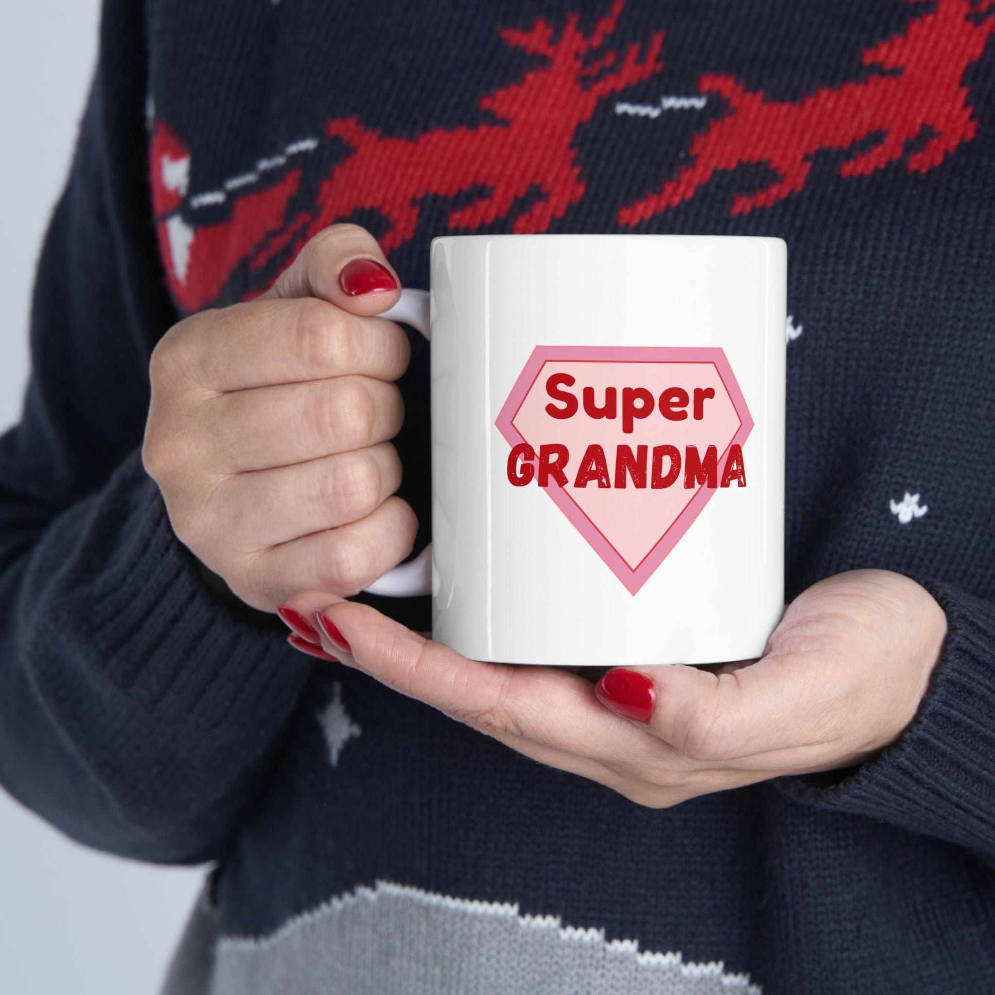 Super Grandma Ceramic Mug 11oz