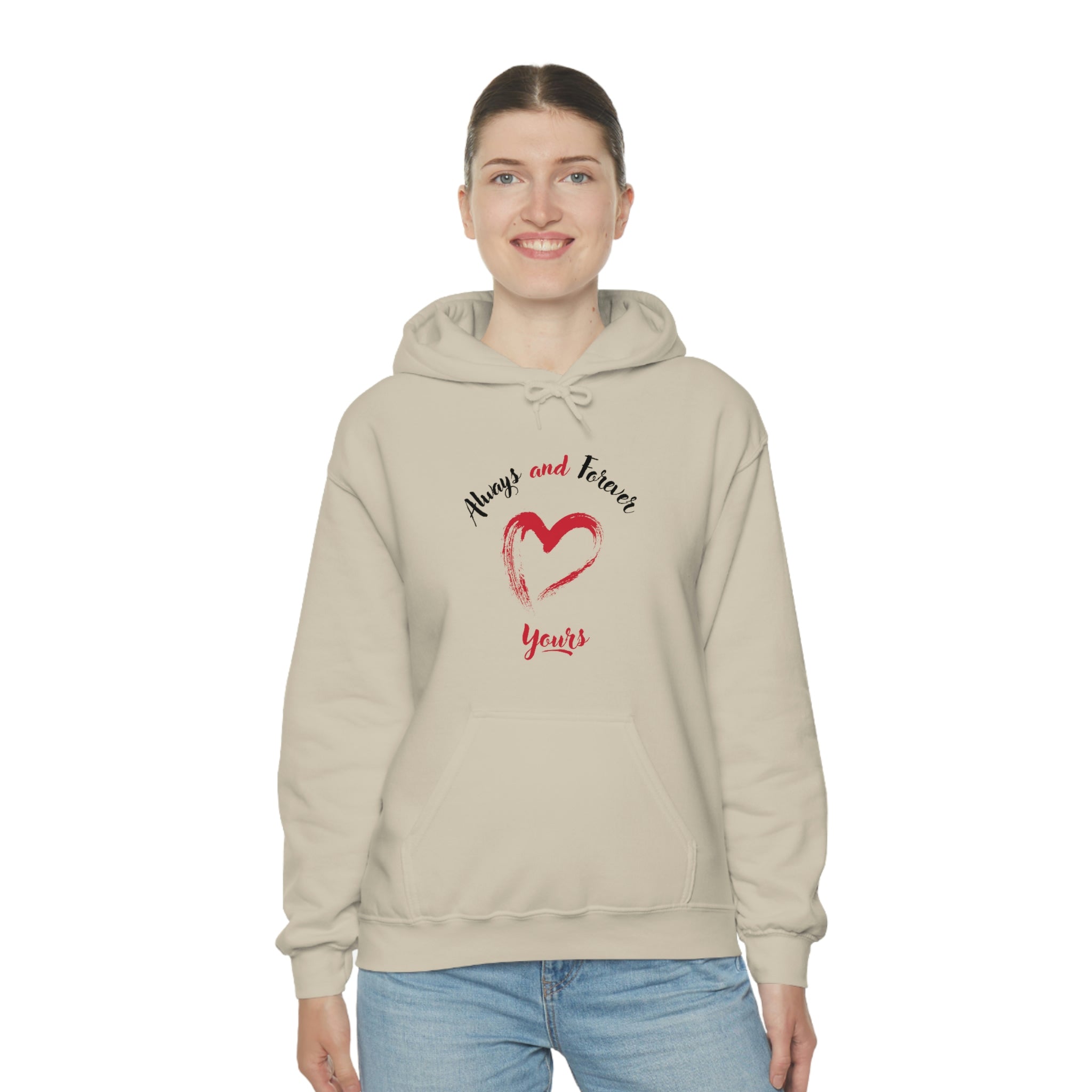 Always And Forever Yours Unisex Heavy Blend™ Hooded Sweatshirt