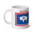 Wyoming State Flag Jumbo Mug, 20oz