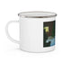 Snowman Enamel Camping Mug