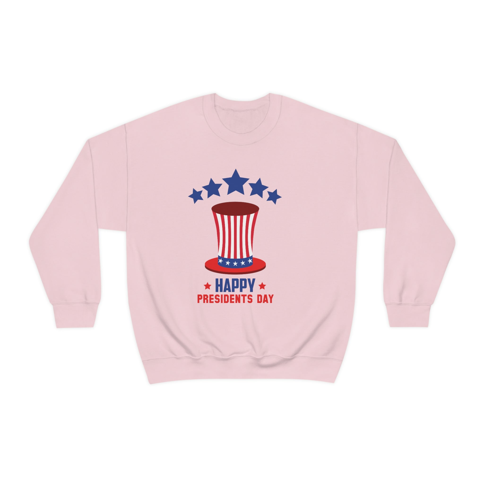 Happy President's Day Hat Unisex Heavy Blend™ Crewneck Sweatshirt