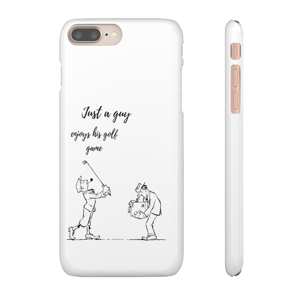 Golfer Snap Cases