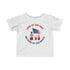 Memorial Day Land Of The Free Infant Fine Jersey Tee