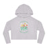 Hello Spring Women’s Cropped Hooded Sweatshirt