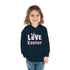 Gnome Love Easter Toddler Pullover Fleece Hoodie