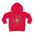 Merry Corgmas Toddler Pullover Fleece Hoodie
