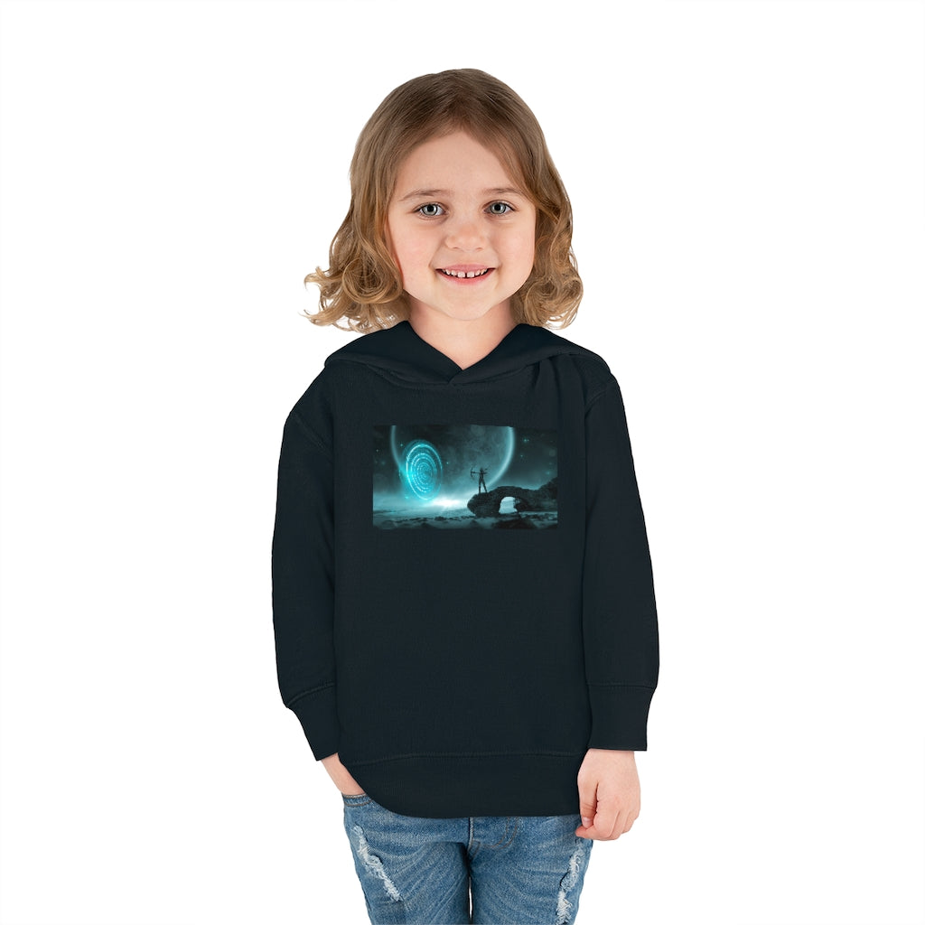 Mystical Moon Toddler Pullover Fleece Hoodie