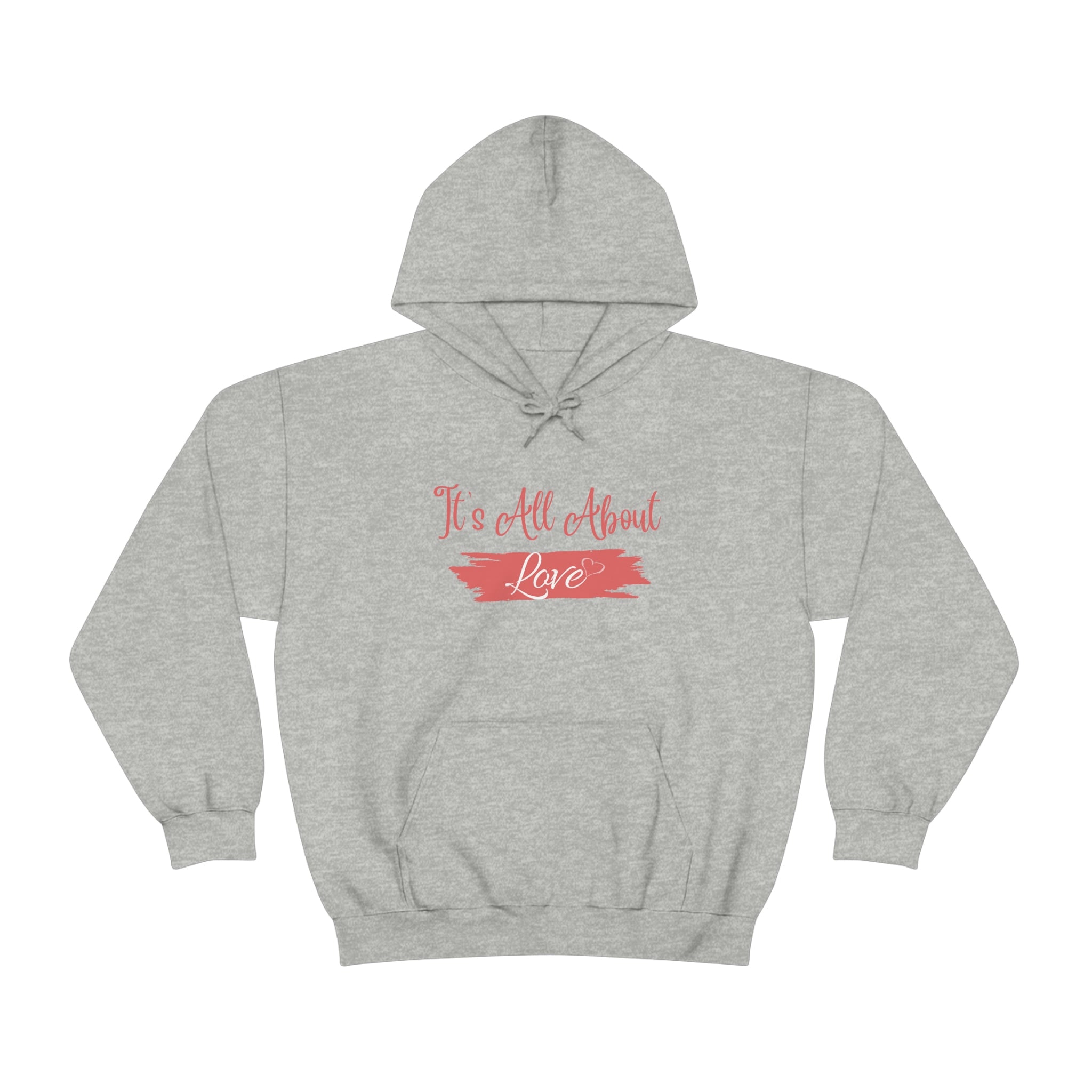 It's All About Love Unisex Heavy Blend™ Hooded Sweatshirt