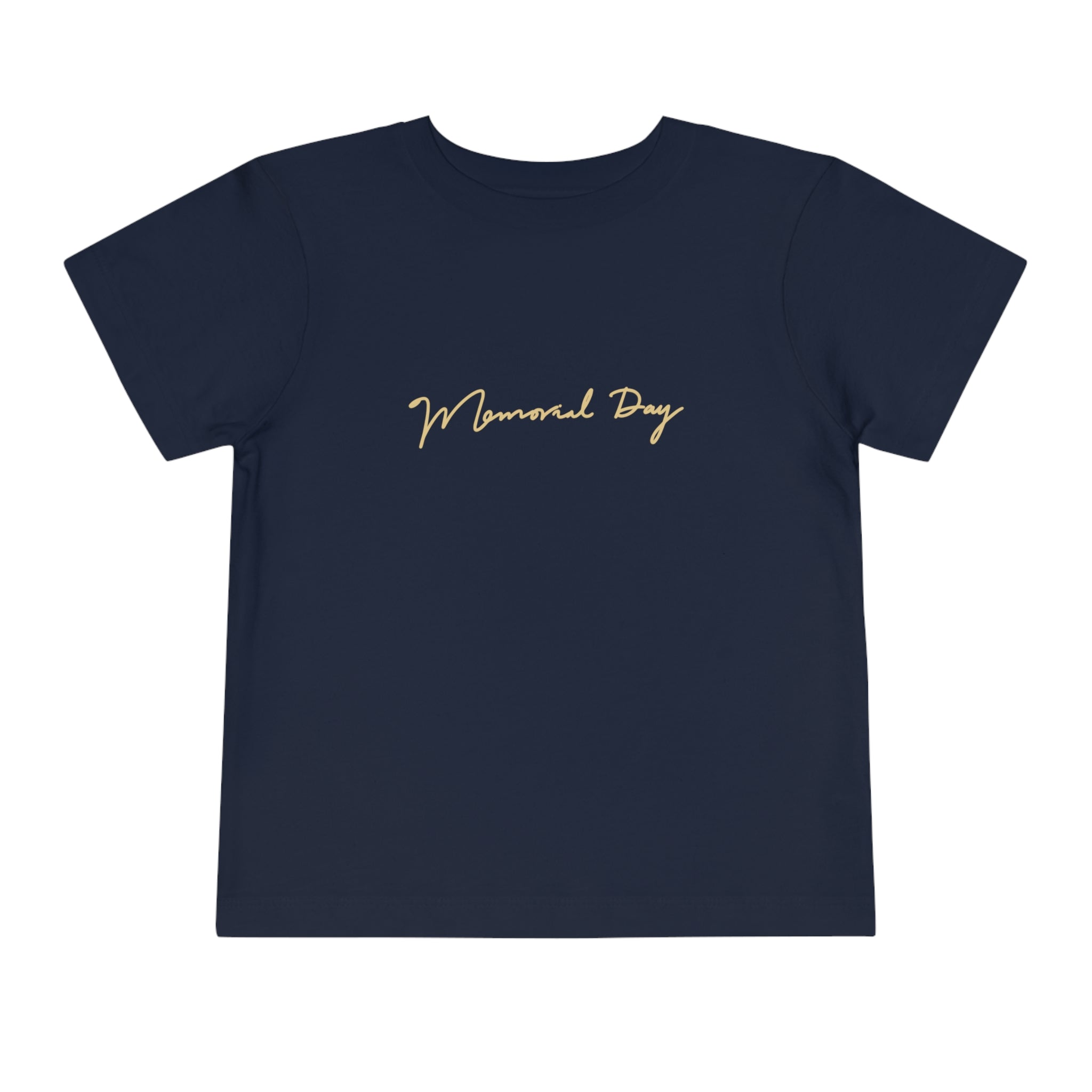 Memorial Day Toddler Short Sleeve Tee