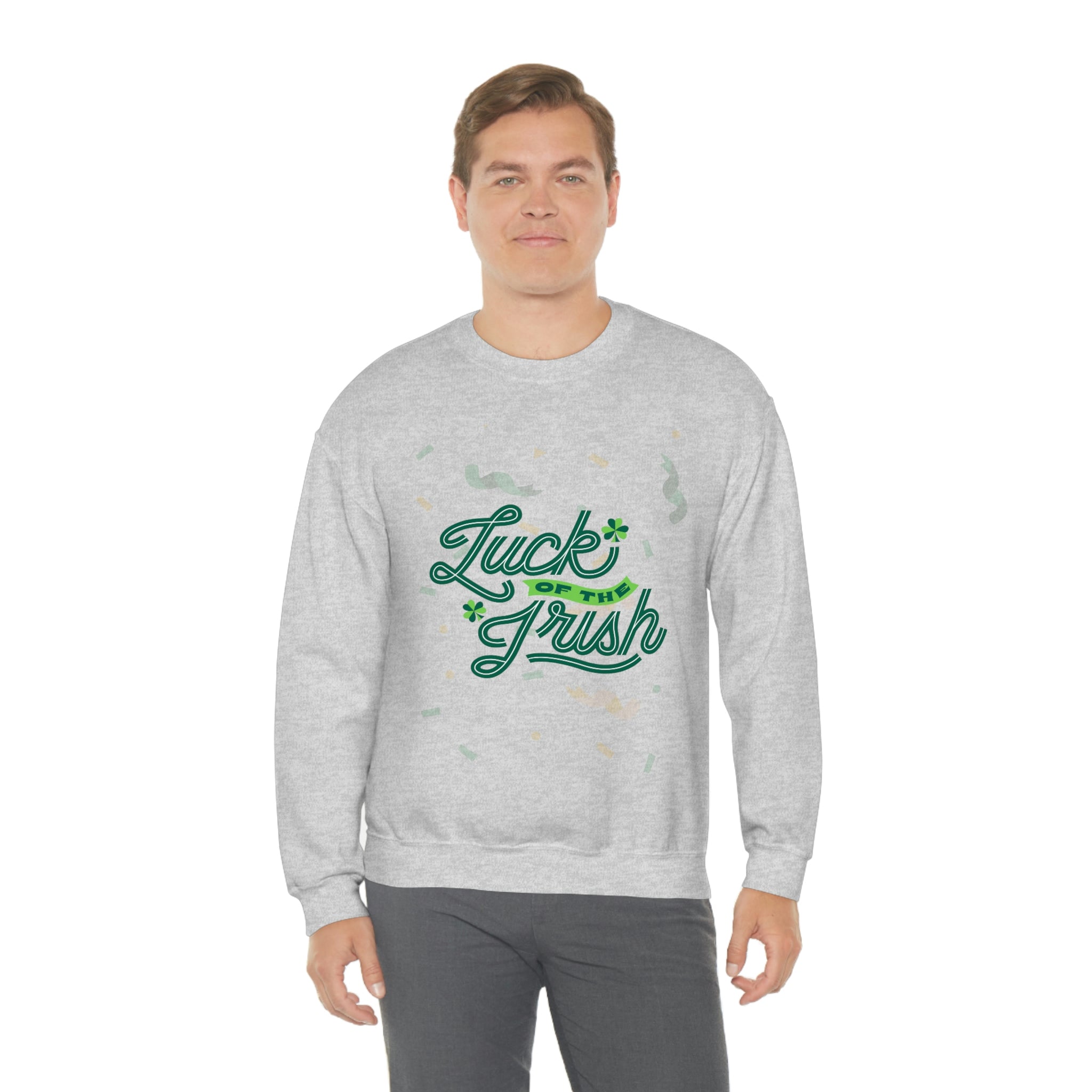 Luck Of The Irish Unisex Heavy Blend™ Crewneck Sweatshirt