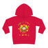 Peace Love Turkey Toddler Pullover Fleece Hoodie