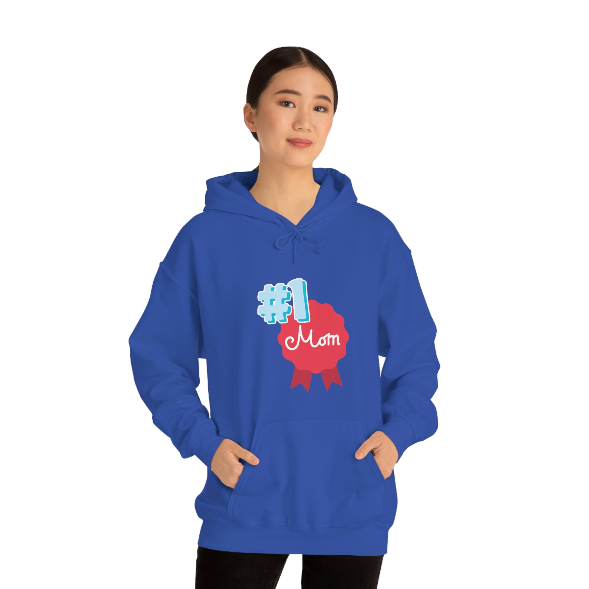 Mom You're No.1 Unisex Heavy Blend™ Hooded Sweatshirt