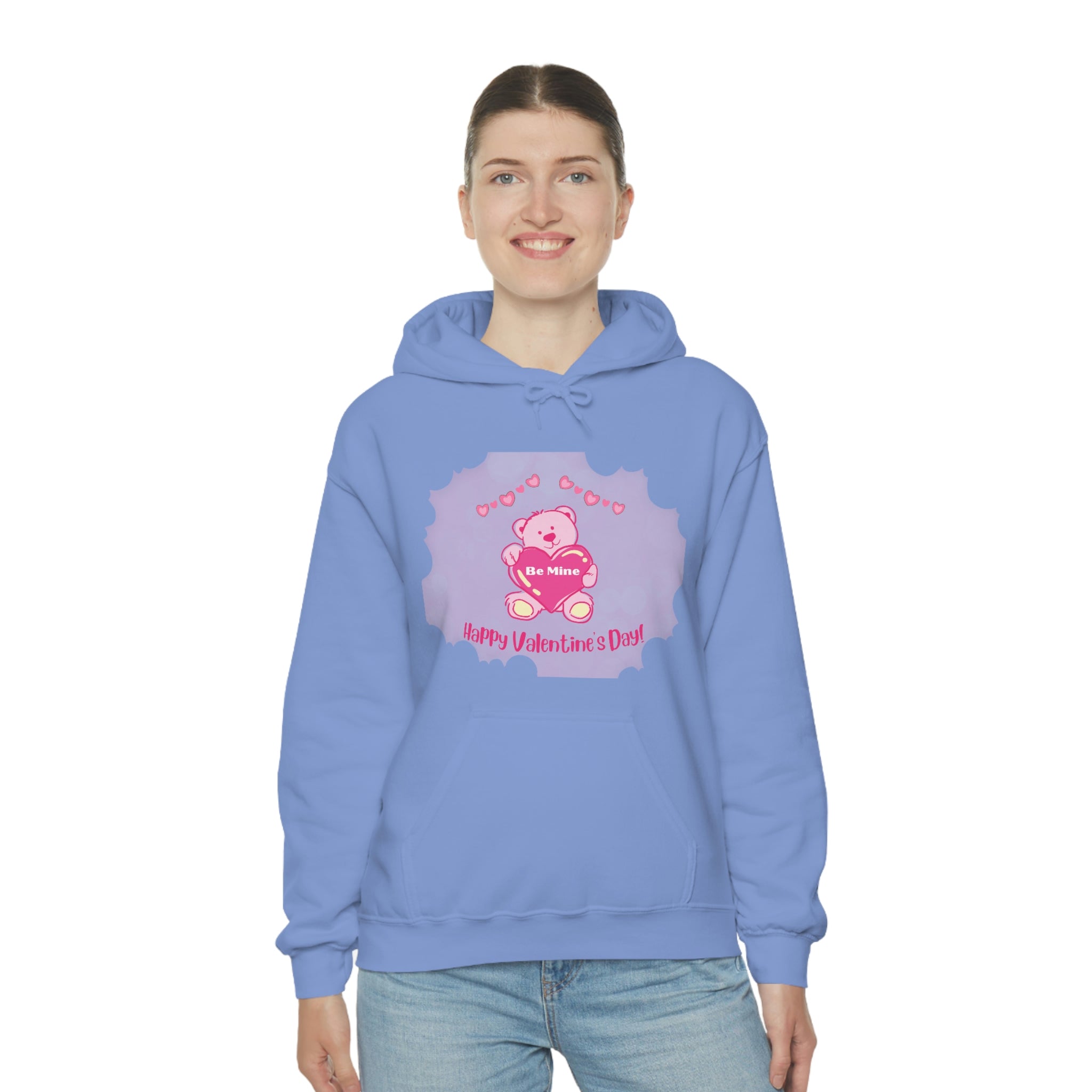 Happy Valentine's Day Be Mine Unisex Heavy Blend™ Hooded Sweatshirt